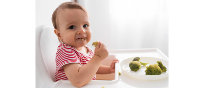 Transición a sólidos: los bebés interpretan el mordedor como comida